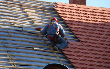 roof tiles Kingston Deverill, Wiltshire